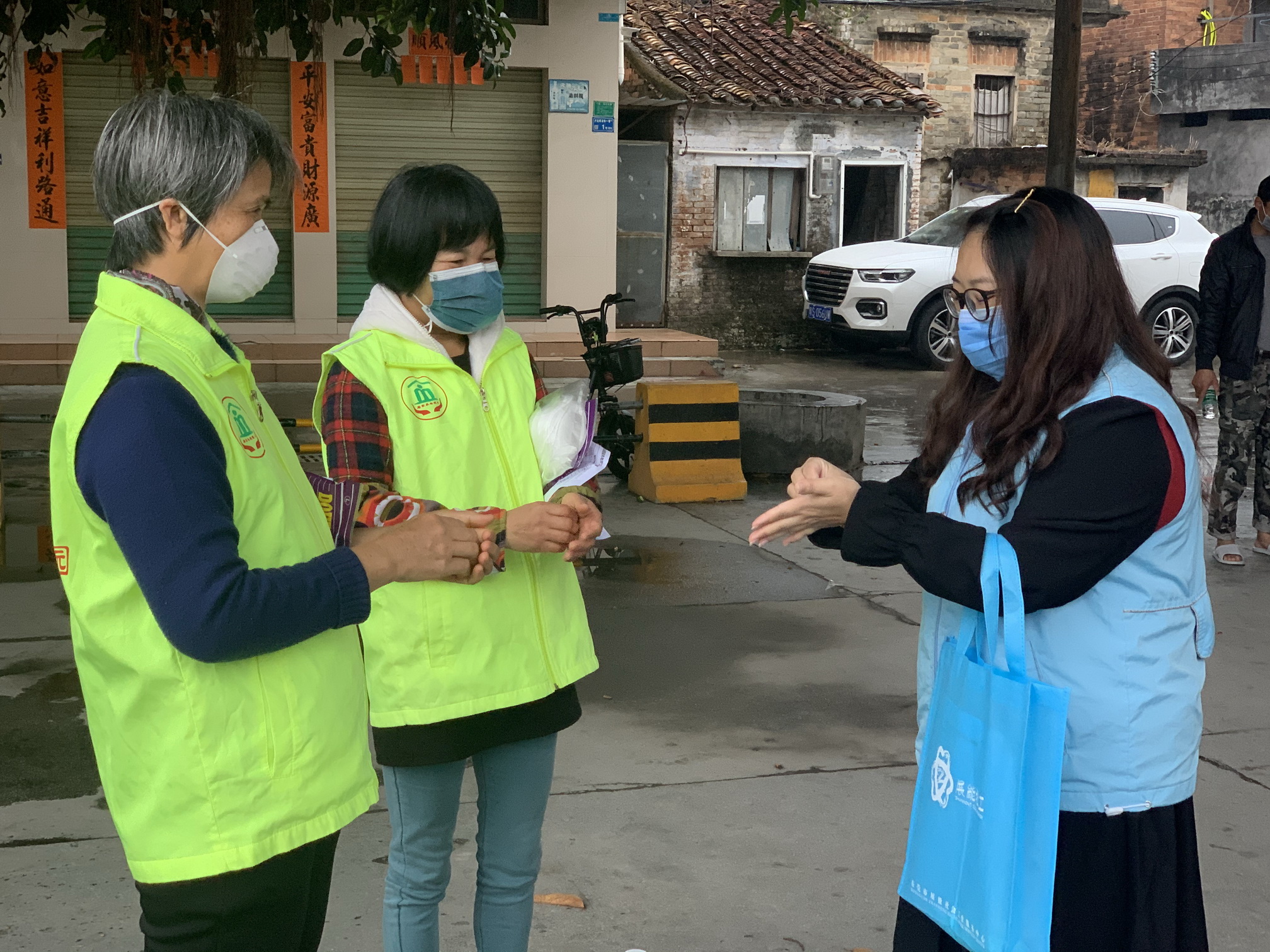 茶山镇居家养老服务项目“线上+线下”抗疫行动